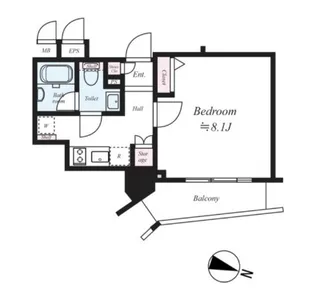 東京都北区神谷1【マンション】の間取り