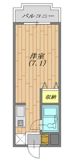 ジョイフル中山三番館【1階】の間取り