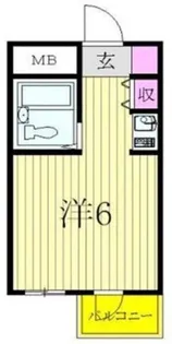 TOP・西八王子【2階】の間取り