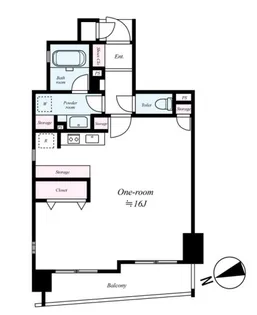 アシュランス新町【3階】の間取り