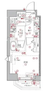 東京都江東区森下1【マンション】の間取り