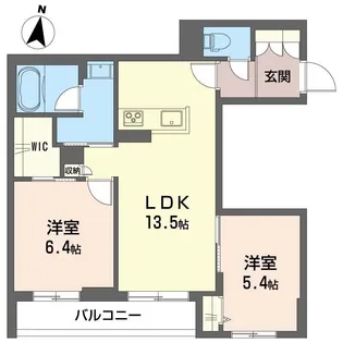 メゾン ド スリジエ【3階】の間取り