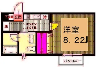 ベイヒルズ横濱【1階】の間取り