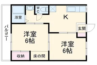 サンロード中野【2階】の間取り