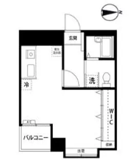 ホワイトヒルズN【5階】の間取り