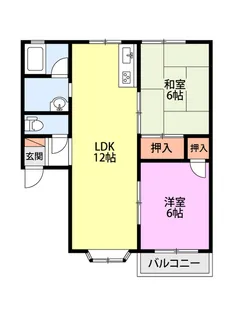 ローレルコート中山 A【2階】の間取り