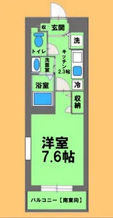 リルゥ【3階】の間取り