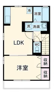 フォンテーヌII【2階】の間取り