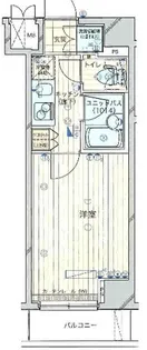 ルーブル中野新井【1階】の間取り