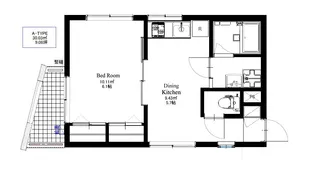 Navi三鷹【3階】の間取り