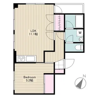 東京都足立区千住仲町【マンション】の間取り