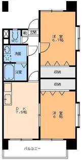 Mマンション【3階】の間取り