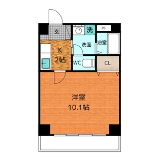 maison・peuplier【1階】の間取り