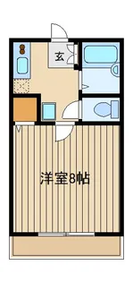 カサブランカ石神井【2階】の間取り