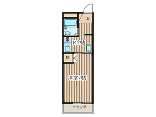 スト-ンリバ-・ マンション【3階】の間取り