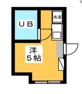 メゾン代田橋【1階】の間取り