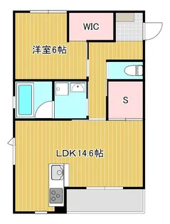トップアイルIII【1階】の間取り