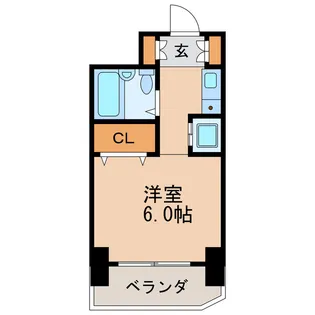 レスパス千種【6階】の間取り