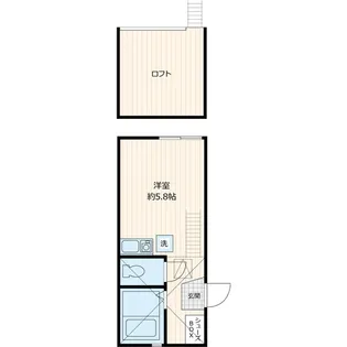 ヴィレッタ白楽【1階】の間取り