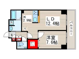 ディア・T【1階】の間取り