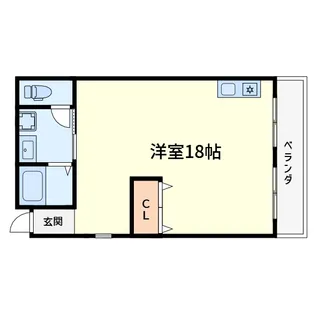 フォレスト山崎(FOREST山崎)【1階】の間取り