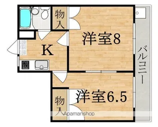コーポ今井【3階】の間取り