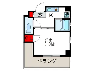 TKプラザ【6階】の間取り