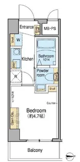 Fuu Oimachi by LATIERRA【7階】の間取り