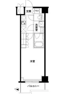 ルーブル武蔵小杉六番館【6階】の間取り