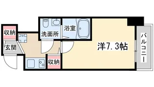 ロイヤルレジデンス北梅田【4階】の間取り