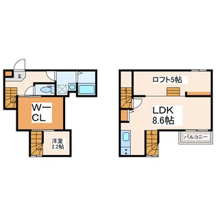 ADC熊本駅南ルミエール【1階】の間取り