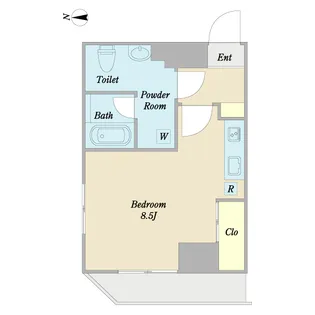 レジーナ秋葉原 太平【2階】の間取り