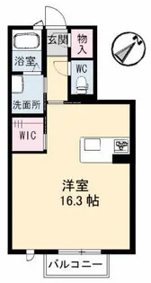グランカーサ光ヶ丘【1階】の間取り