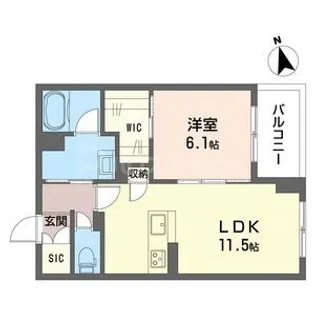 ルピナス グランデ【3階】の間取り