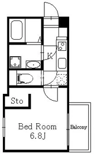 MF阿佐谷南【2階】の間取り