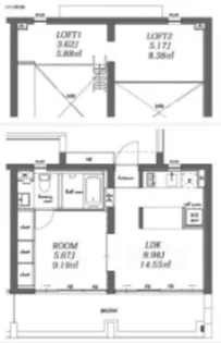 BPRレジデンス祐天寺【3階】の間取り