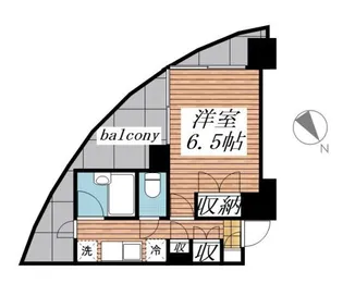 メゾン・ド・レノン【9階】の間取り