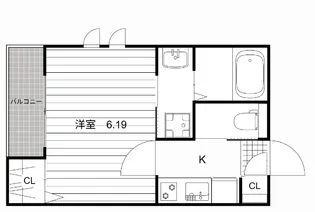 miharo【1階】の間取り