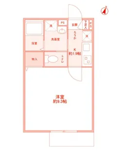 チャインコット湘南【2階】の間取り