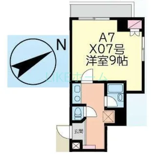 アーネット西船橋【7階】の間取り