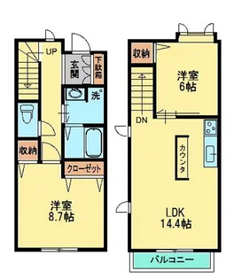 オープスト野島の間取り