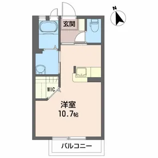 ガーデンコート六番館【2階】の間取り
