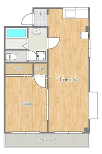 シャトレーゼヒコタ【1階】の間取り