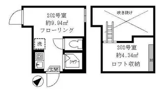 ティ・アーモスマイル【2階】の間取り
