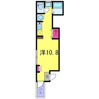 ドリームハウス亀有【1階】の間取り