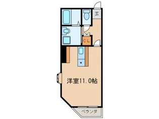 サンハイム平和【2階】の間取り