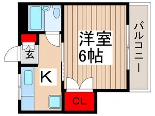 コーポM5【3階】の間取り