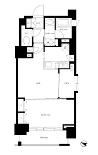 アーバネックス神保町【12階】の間取り