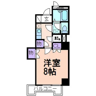 タワーレジデンシア鹿沼【4階】の間取り