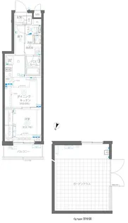 ZOOM蒲田EAST【1階】の間取り